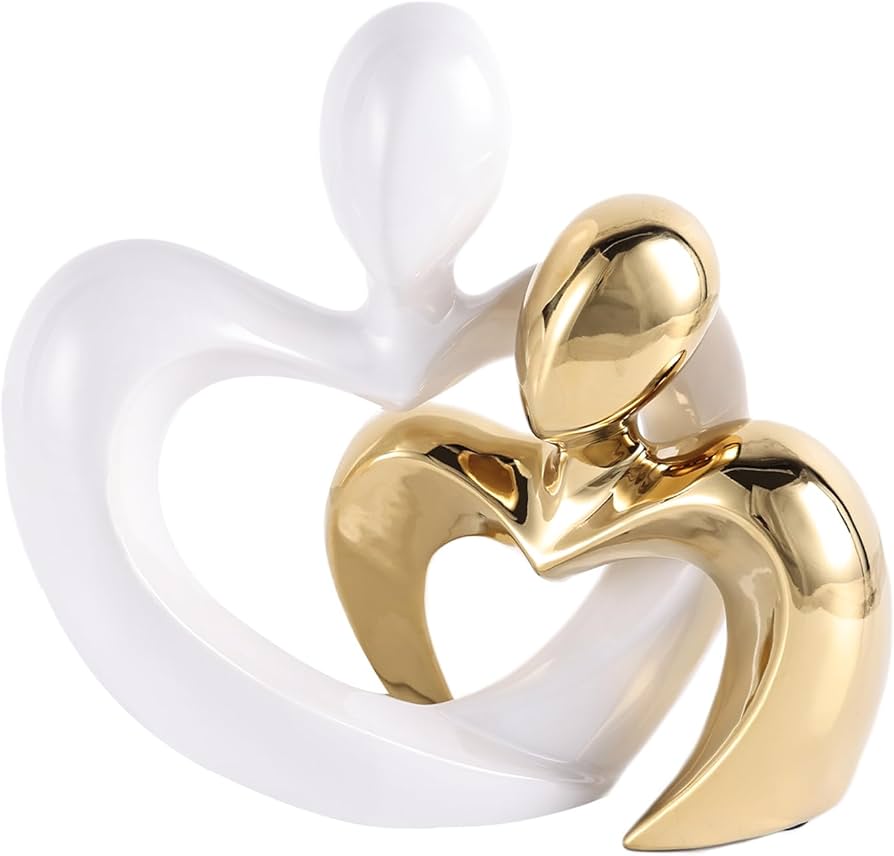 Amazon.com: Gold Home Decor,Couple Statue Decor,Tv Stand Decor Amazon.com: Gold Home Decor,Couple Statue Decor,Tv Stand Decor